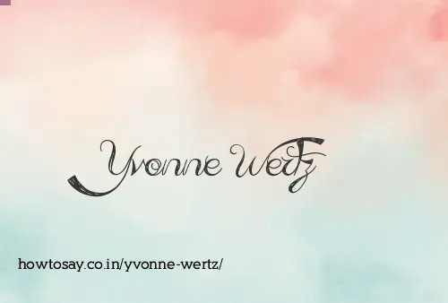 Yvonne Wertz