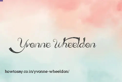 Yvonne Wheeldon