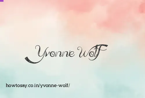 Yvonne Wolf