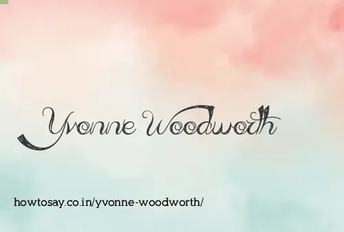 Yvonne Woodworth