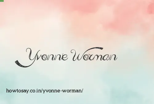 Yvonne Worman