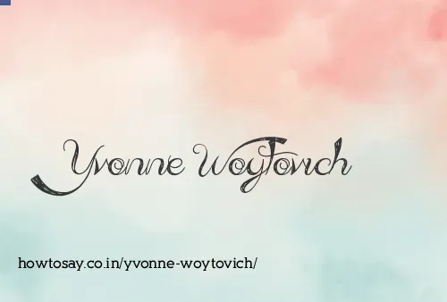 Yvonne Woytovich