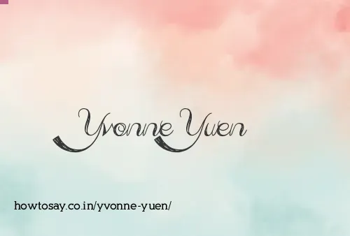 Yvonne Yuen