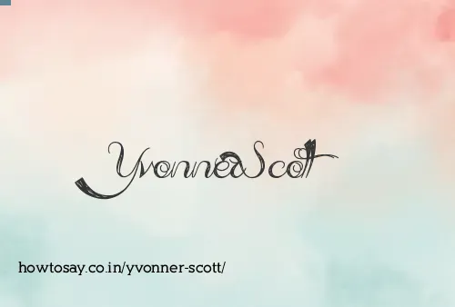 Yvonner Scott
