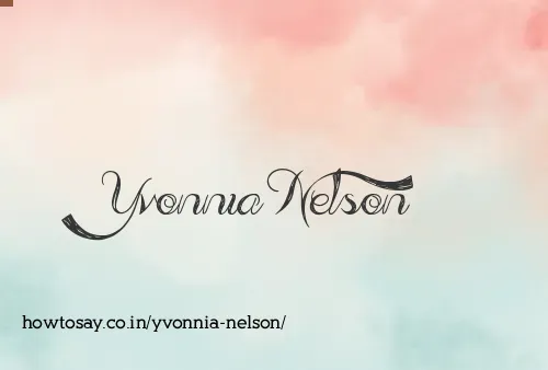 Yvonnia Nelson
