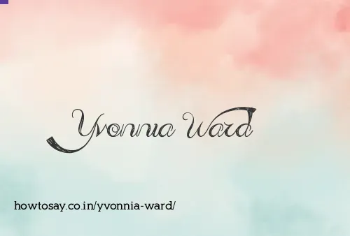 Yvonnia Ward