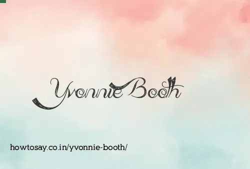 Yvonnie Booth