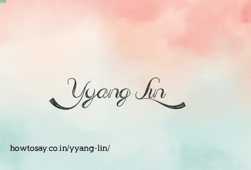 Yyang Lin
