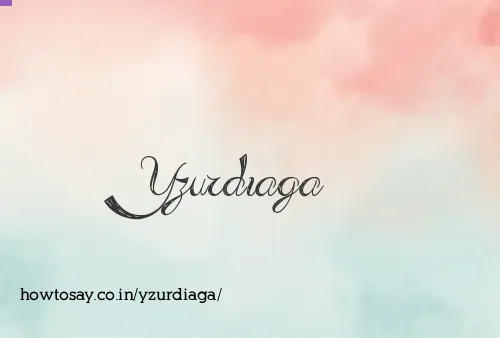 Yzurdiaga