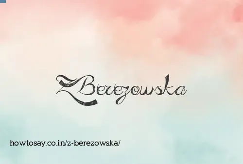 Z Berezowska