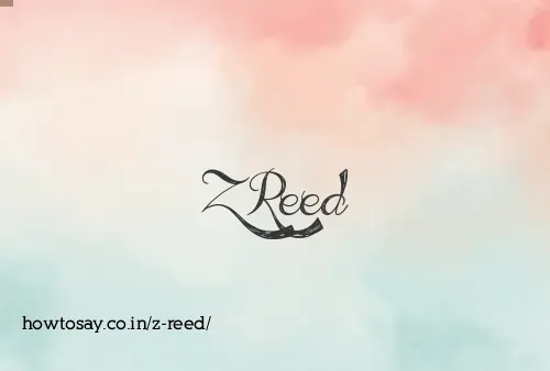 Z Reed
