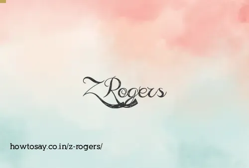 Z Rogers