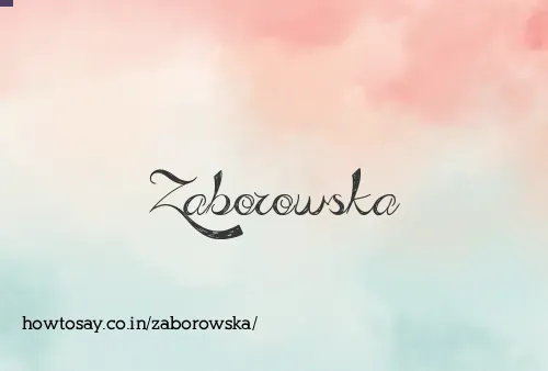 Zaborowska