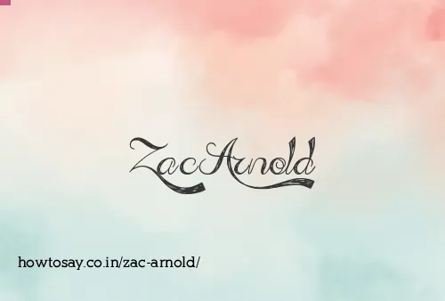 Zac Arnold