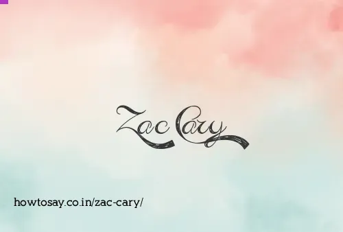Zac Cary