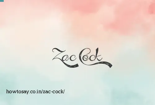Zac Cock