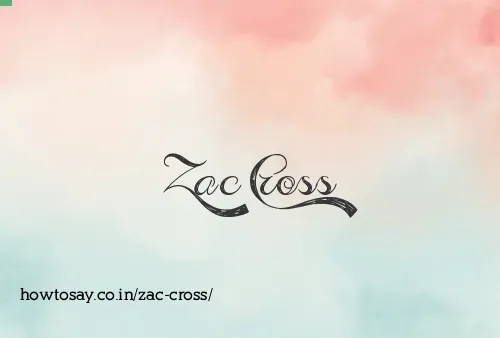 Zac Cross