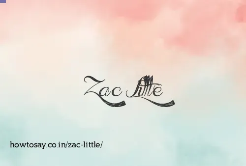 Zac Little