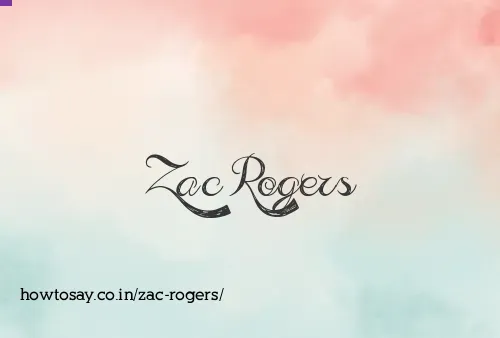 Zac Rogers