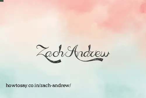 Zach Andrew