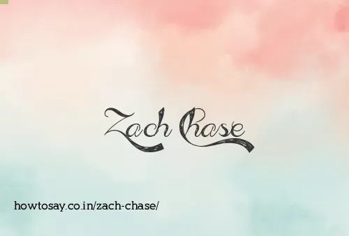 Zach Chase