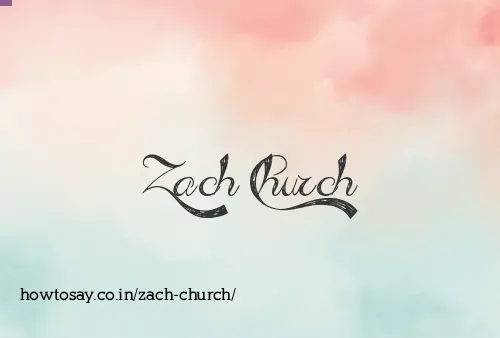 Zach Church
