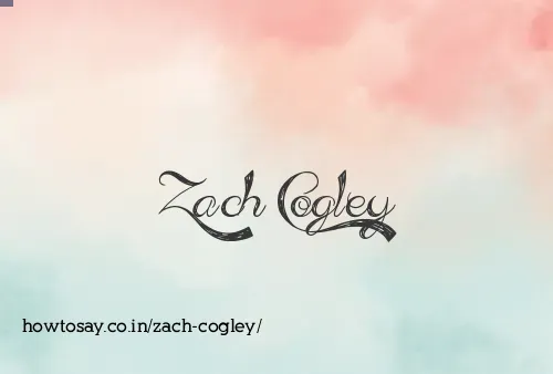 Zach Cogley