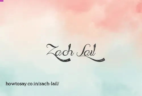 Zach Lail
