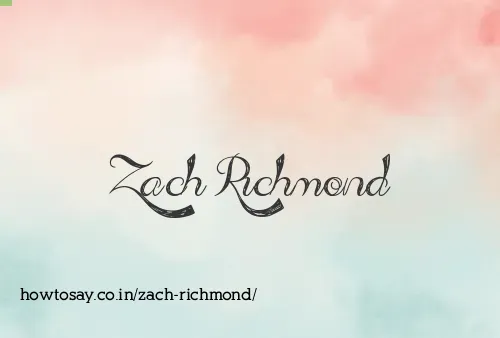 Zach Richmond