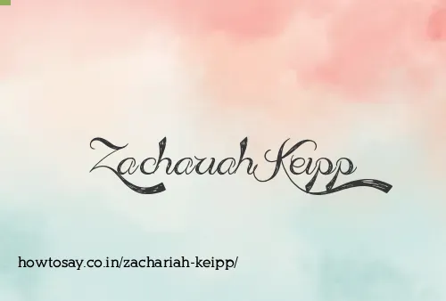 Zachariah Keipp
