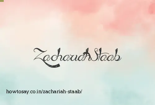 Zachariah Staab