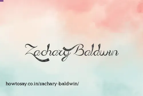 Zachary Baldwin