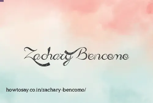 Zachary Bencomo