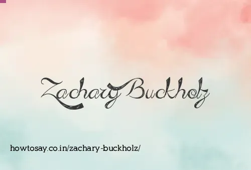 Zachary Buckholz