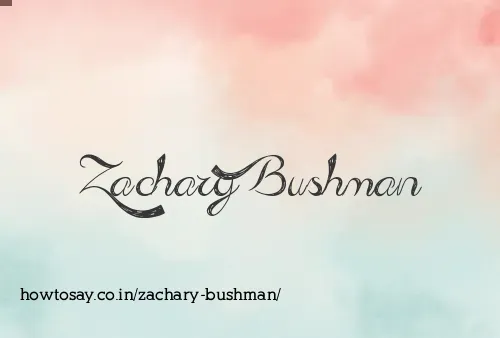 Zachary Bushman