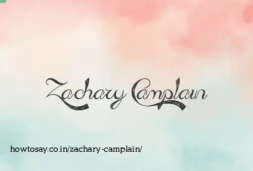 Zachary Camplain