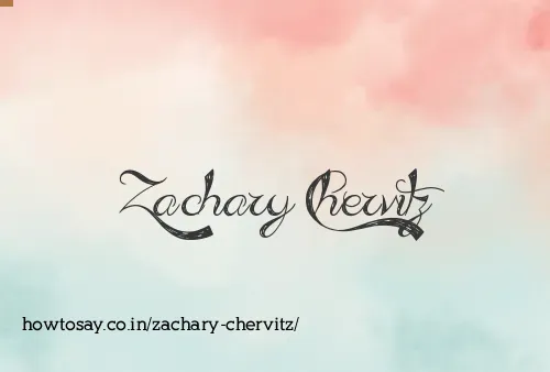 Zachary Chervitz