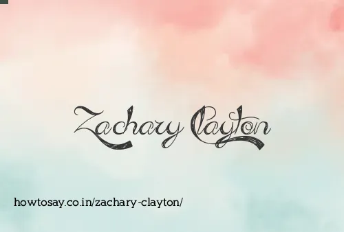 Zachary Clayton