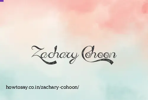 Zachary Cohoon