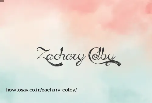 Zachary Colby