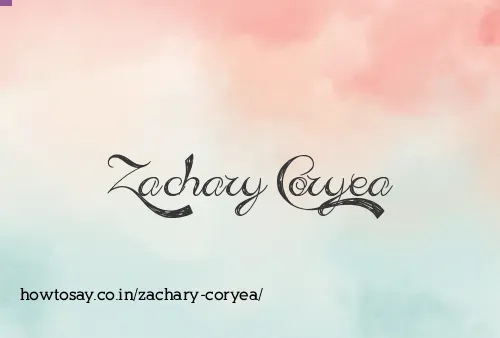 Zachary Coryea