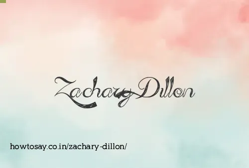 Zachary Dillon