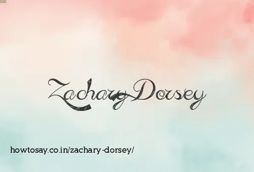 Zachary Dorsey
