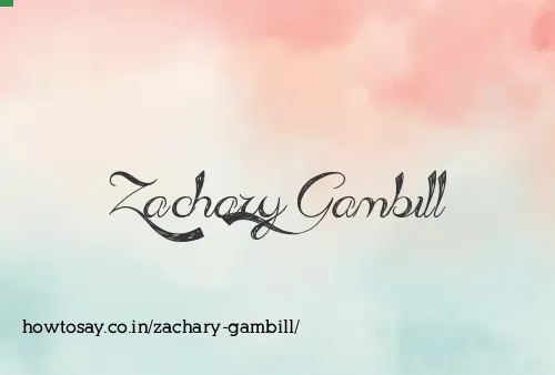 Zachary Gambill