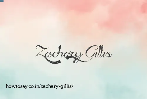 Zachary Gillis