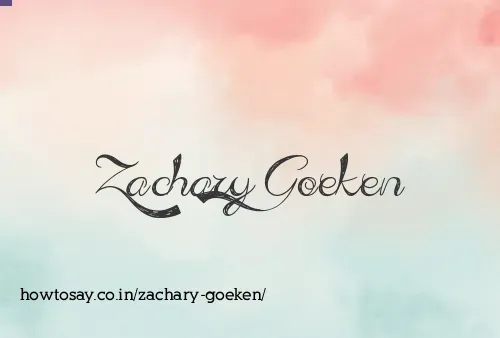 Zachary Goeken