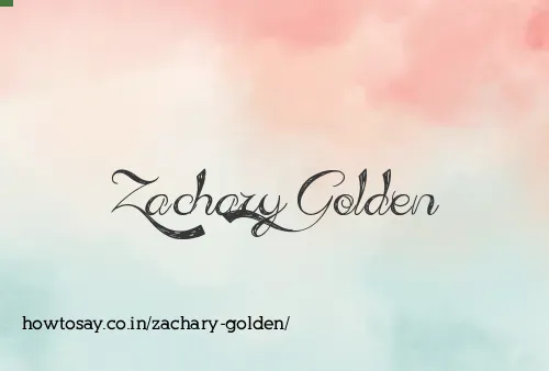 Zachary Golden