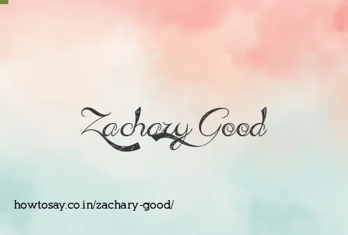 Zachary Good