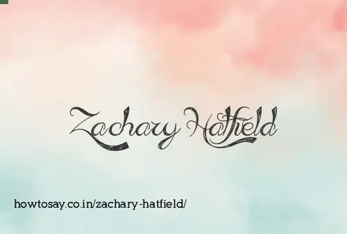 Zachary Hatfield
