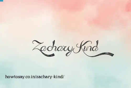 Zachary Kind